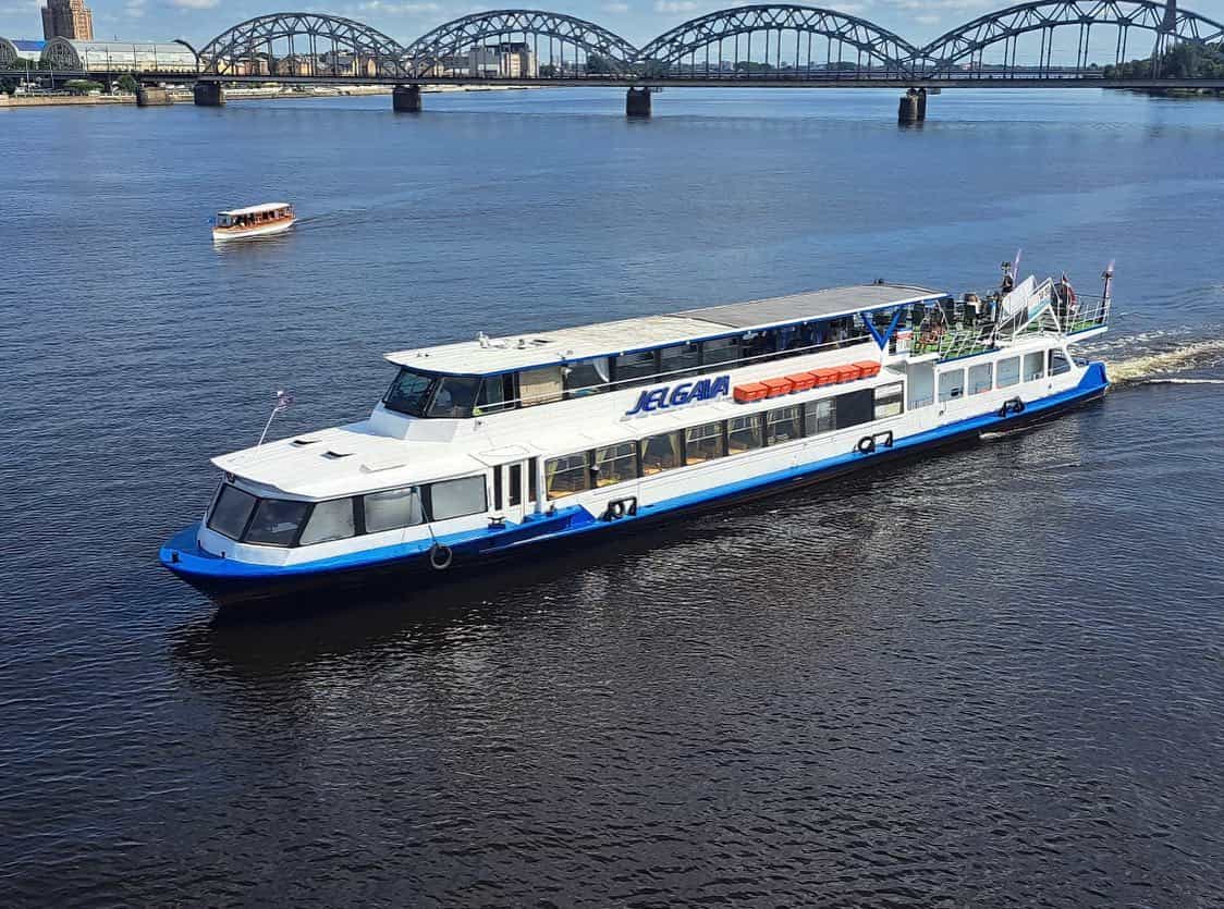 Riga River Tour - 1h - Jelgava/Liepaja boat