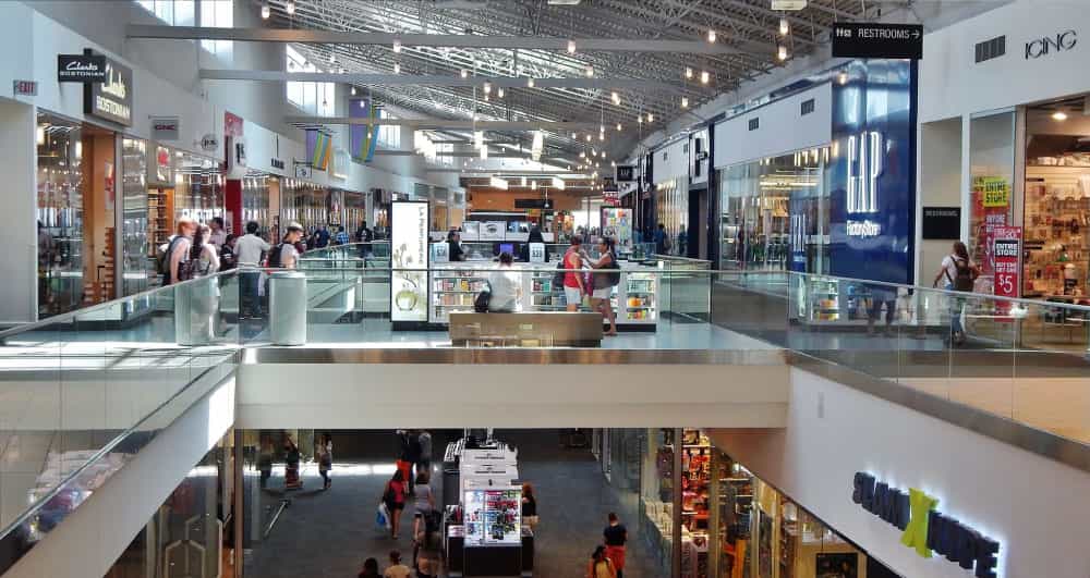 Shopping at Jersey Gardens