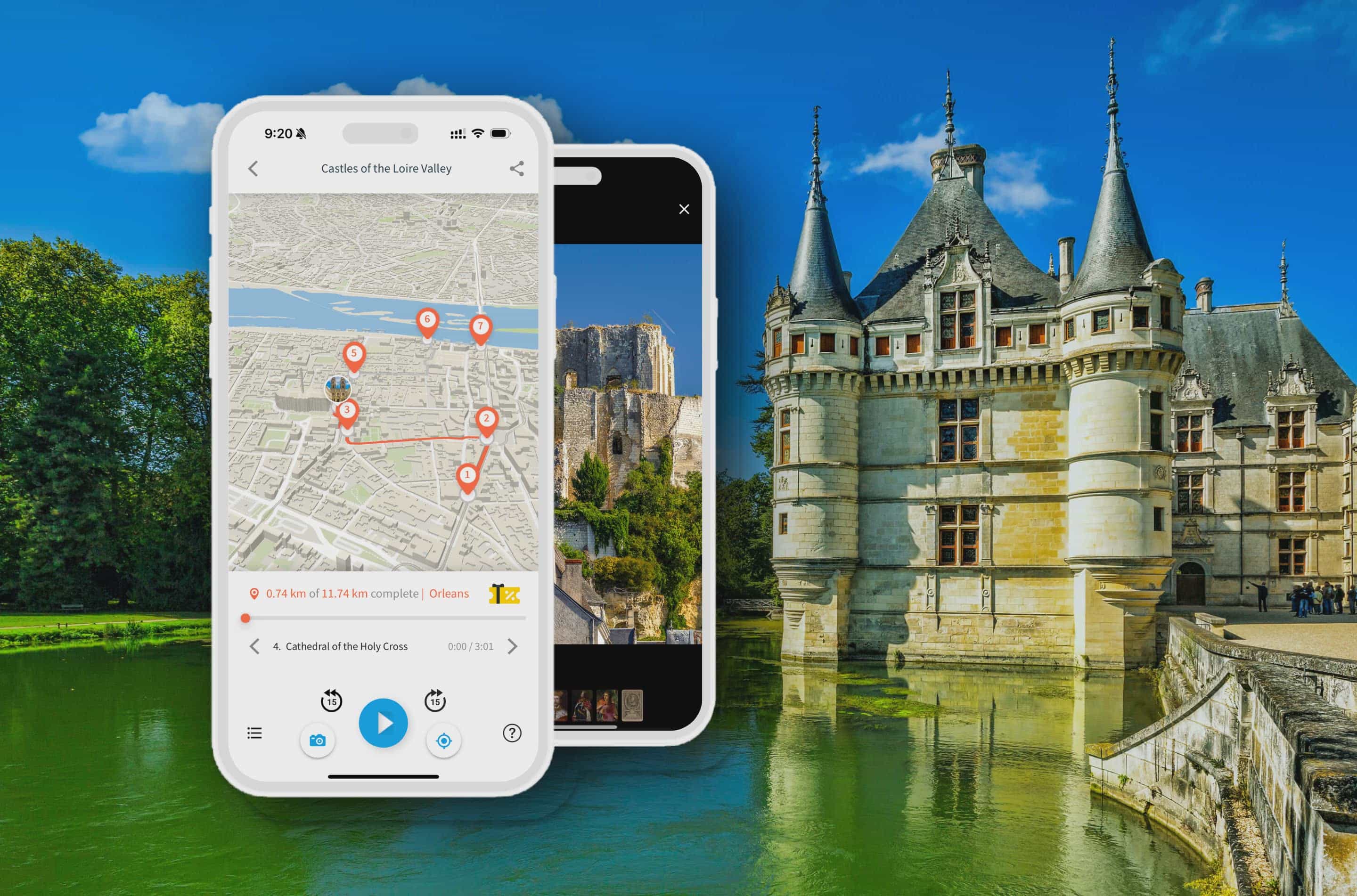 Loire Valley Castles: Self-Guided Tour with Audio Guide