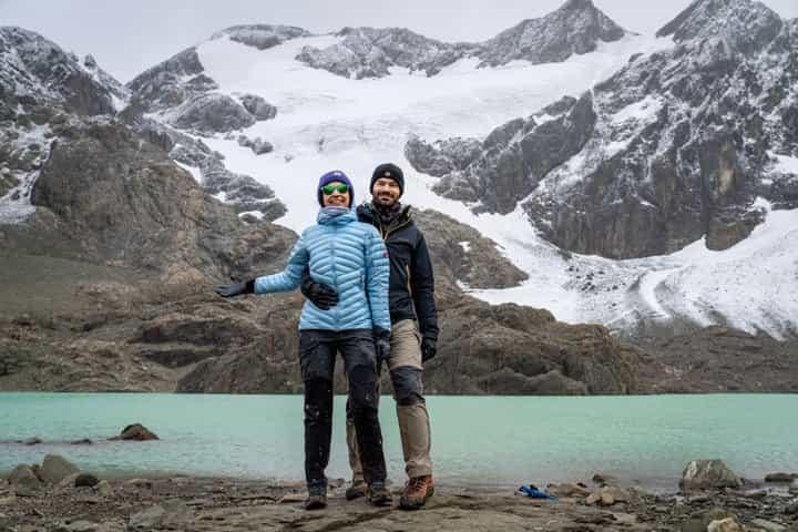  Small group Trekking to Vinciguerra Glacier and Témpanos Lagoon 