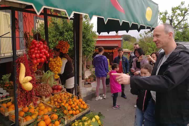 Group excursion for wine & food tasting Cantine del Vesuvio. (4 hours)