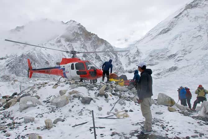 Everest Base Camp Helicopter Tour with Landing – Touch the Top of the World in a Day