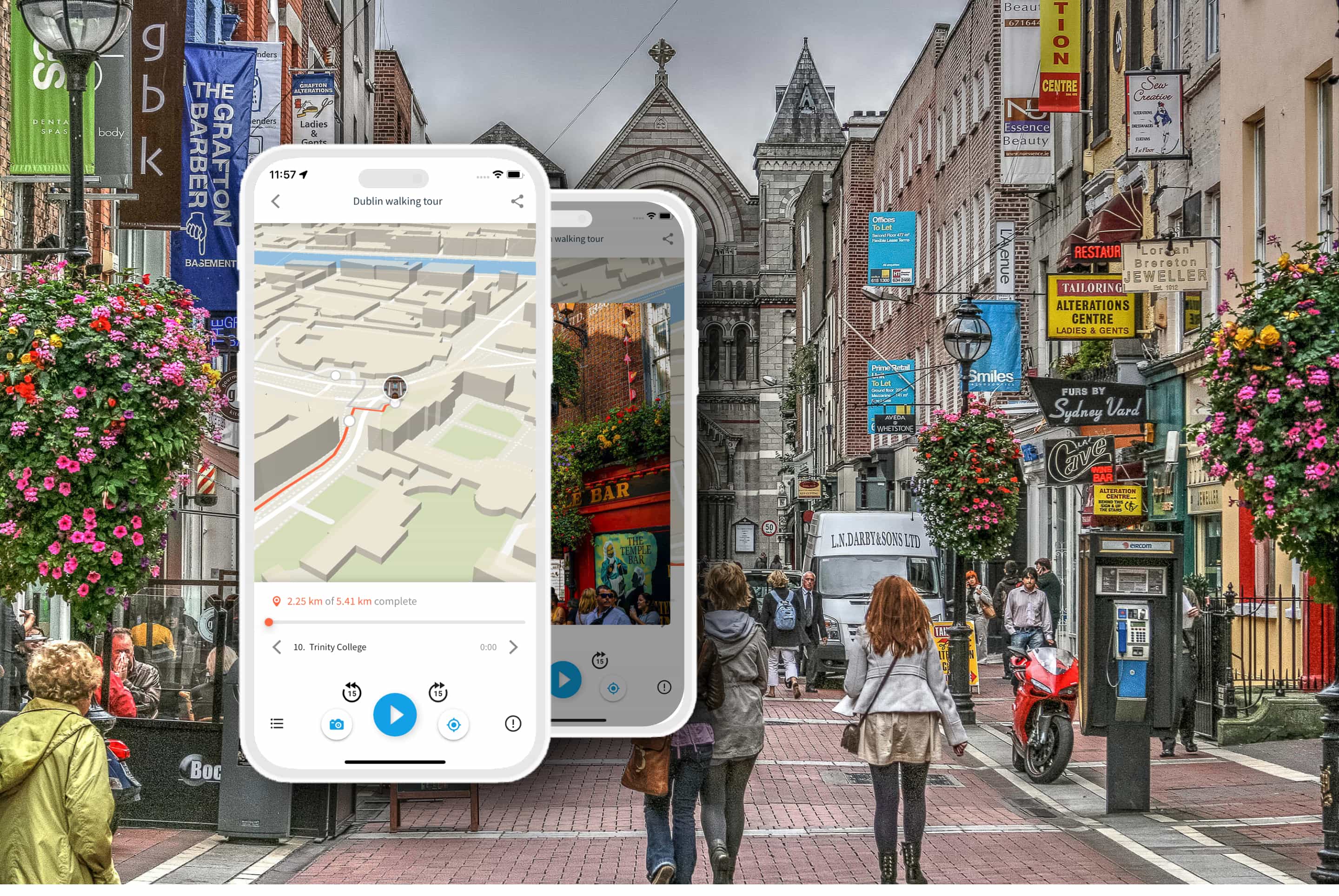 Dublin walking tour