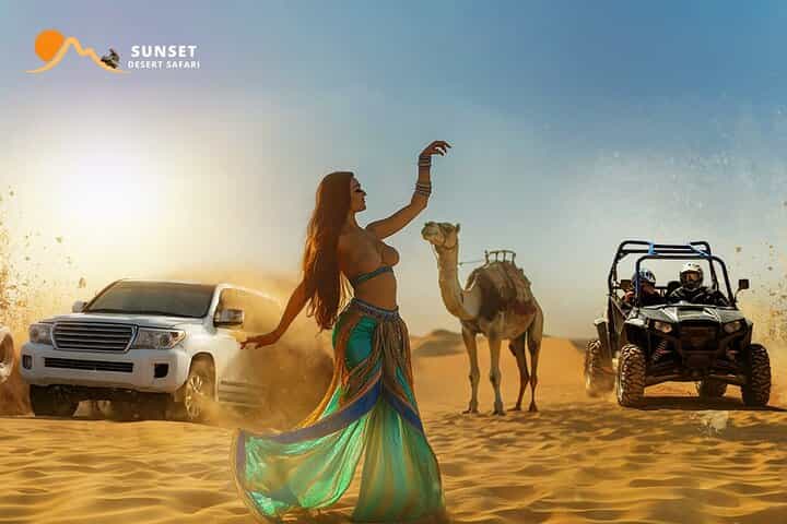 Sunset Desert Safari with BBQ & 5 Live Shows