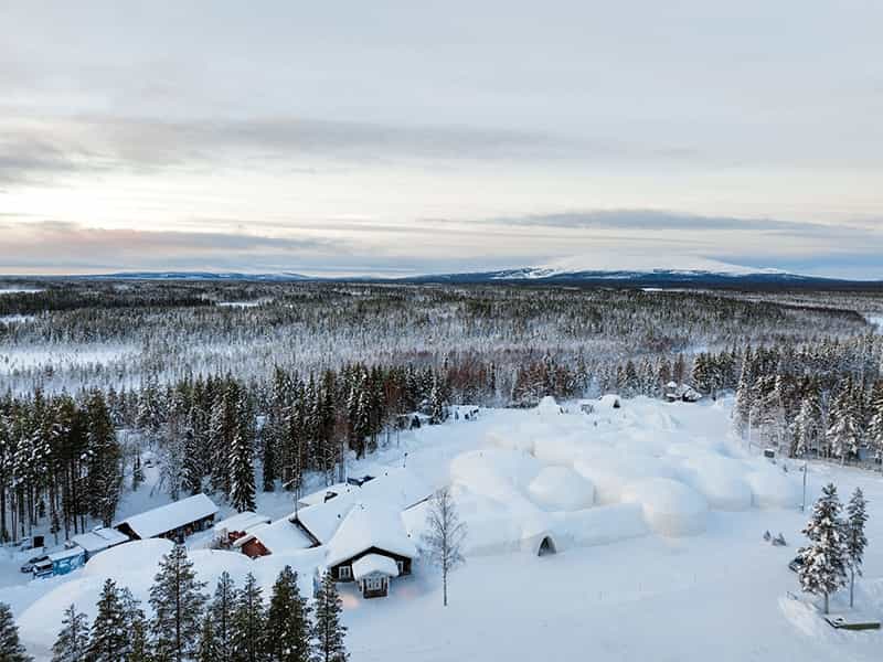 Lainio Snow Village Tour from Levi — Guided Visit