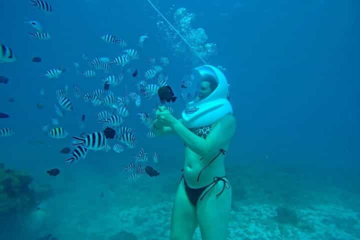 Zanzibar Under Water Sea Walk