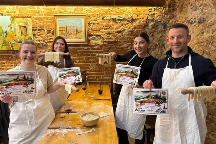 Pasta Making Class in Florence with Certified Chef 