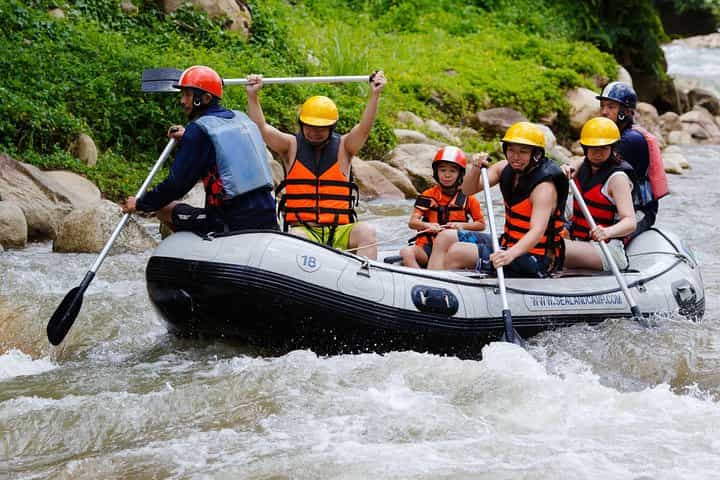 Thrilling Whitewater Rafting in Tone Pariwat Conservation Park