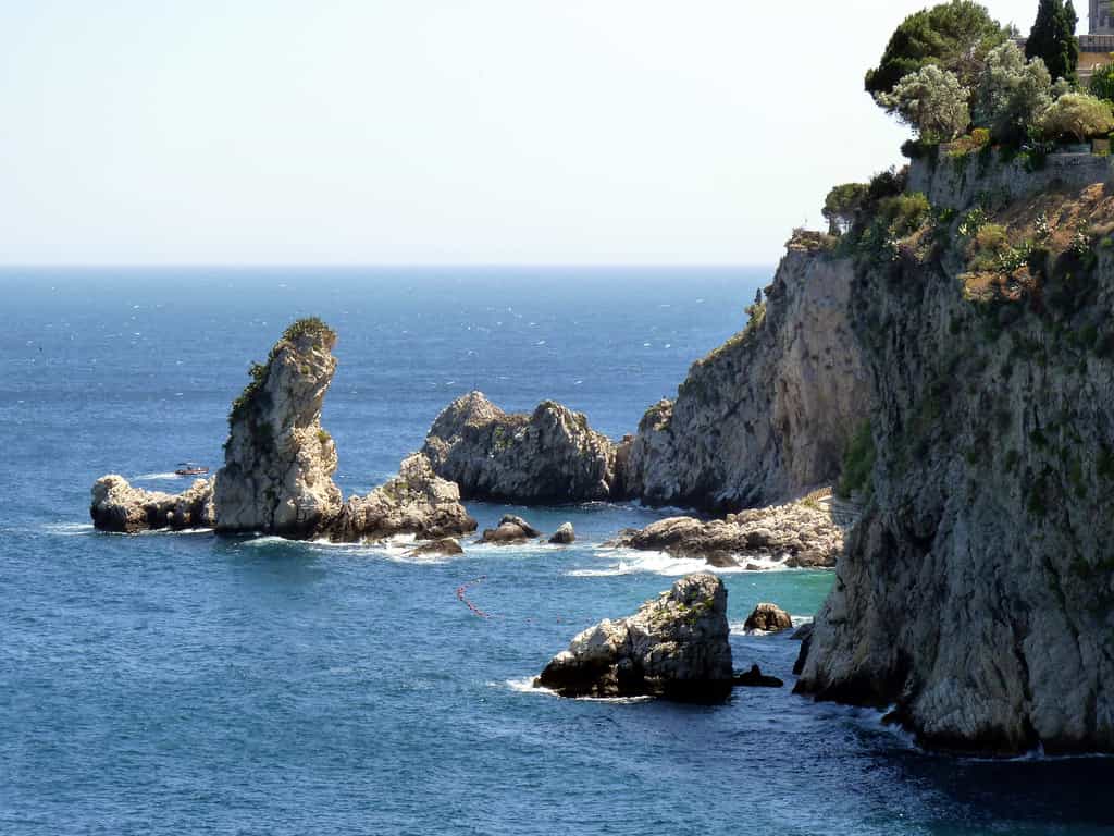 Sailing Boat Tour of Taormina Bays Half Day
