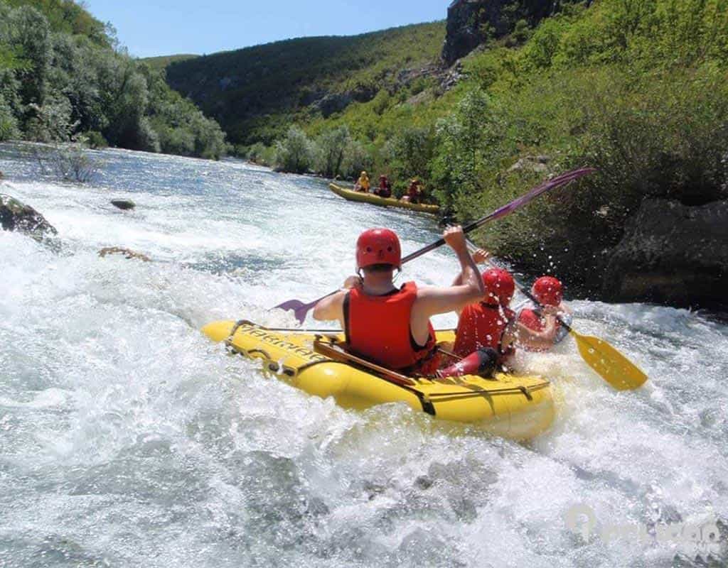 Rafting on Cetina River