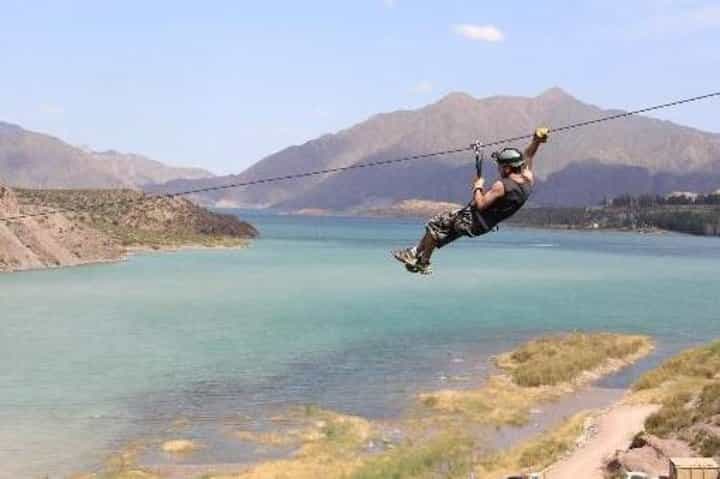 Zipline Adventure from Mendoza in Potrerillos Valley