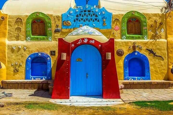 Private Nubian Village and Sunset Felucca Tour with Local Guide