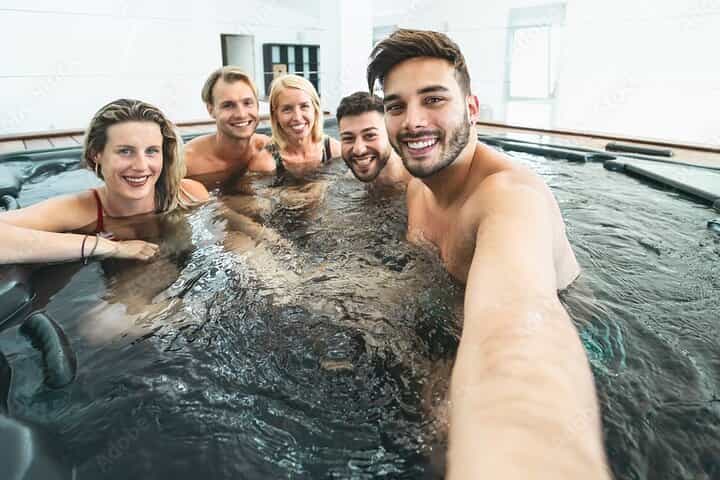 Jacuzzi Experience on M/V Strønstad in Tromsø harbor