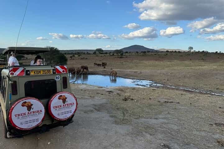  3-Day Tsavo East Private Safari from Diani Beach