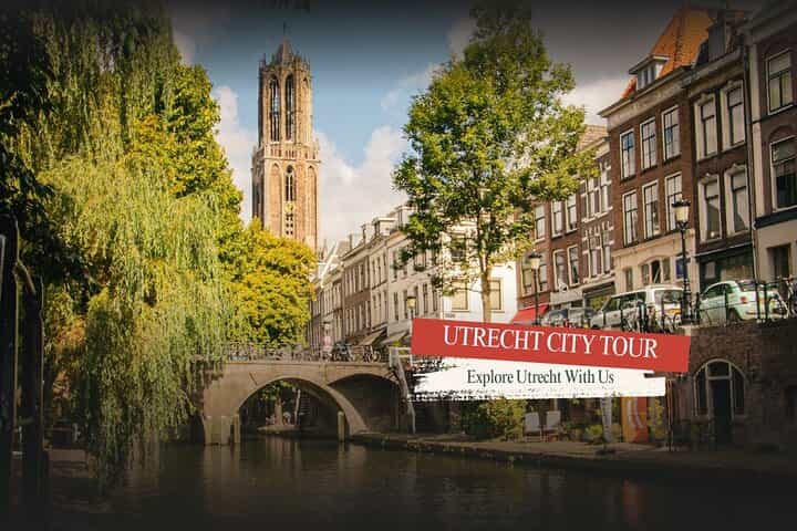 Our Utrecht City Tour- Group tour (up to 15 people) with optional lunch, drinks or diner