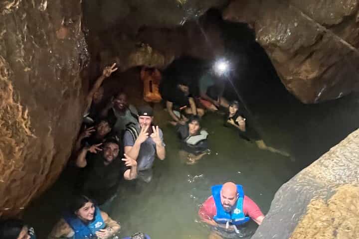 Caves, Canyon & Waterfall Adventure in Charco Azul