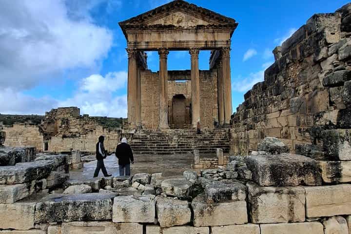 UNESCO Dougga Chemtou and Bulla Regia Guided Day Trip from Tunis