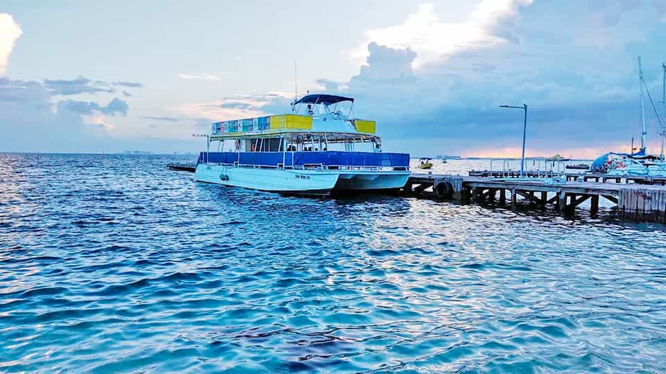 Sunset Cruise to Isla Mujeres from Cancun