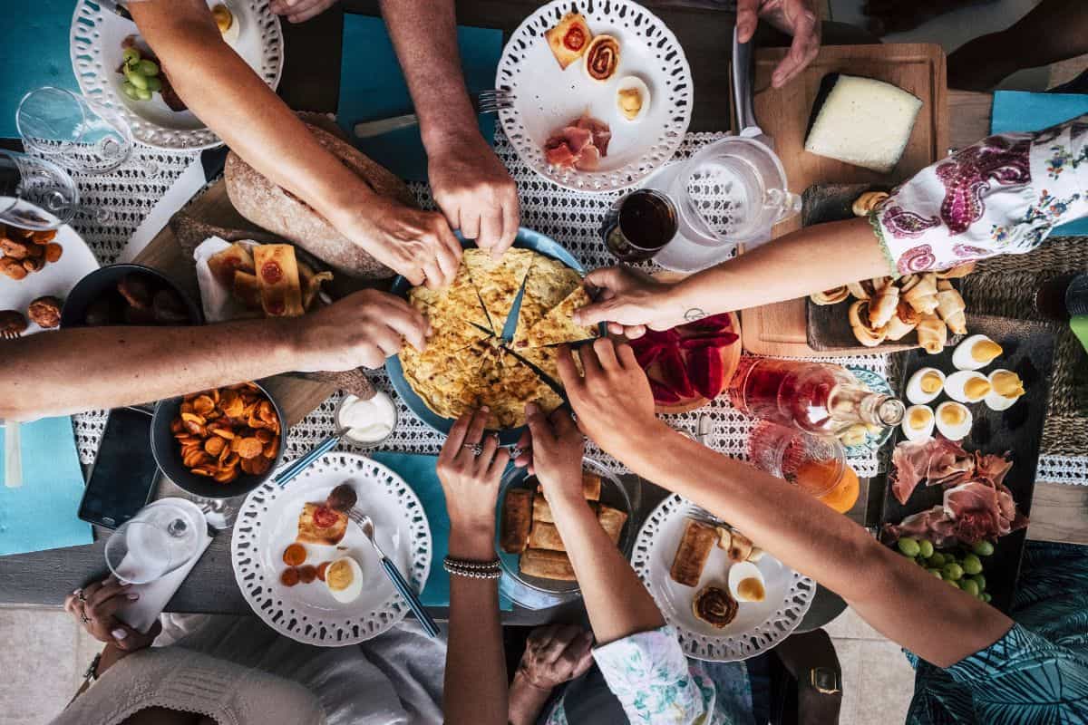 Picnic in Rome at Villa Borghese