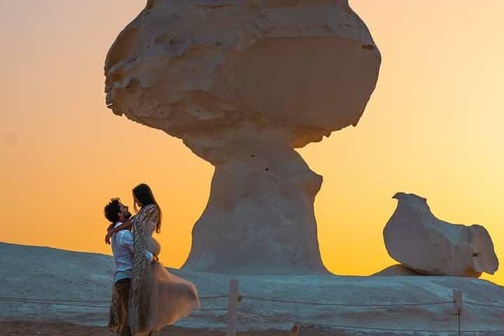 Private Bahariya Oasis Camping Tour 2 or 3 Days Eco Friendly.