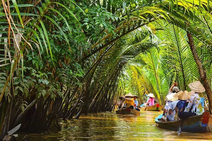 Day Tour My Tho - Ben Tre On Boat Explore Coconut Island