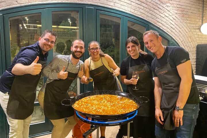 Premium Cooking Class in Designer Loft: Paella & Spanish Tapas