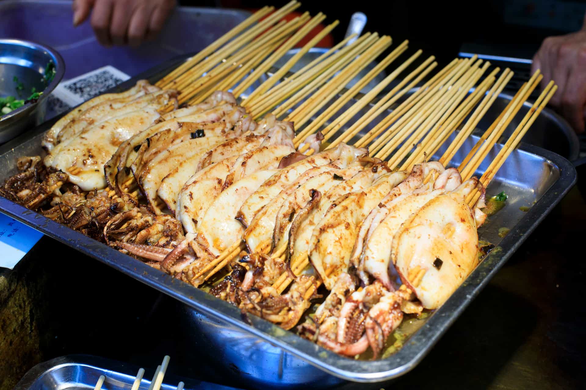 Authentic Chengdu Street Food (8 Snacks + 2 Drinks)