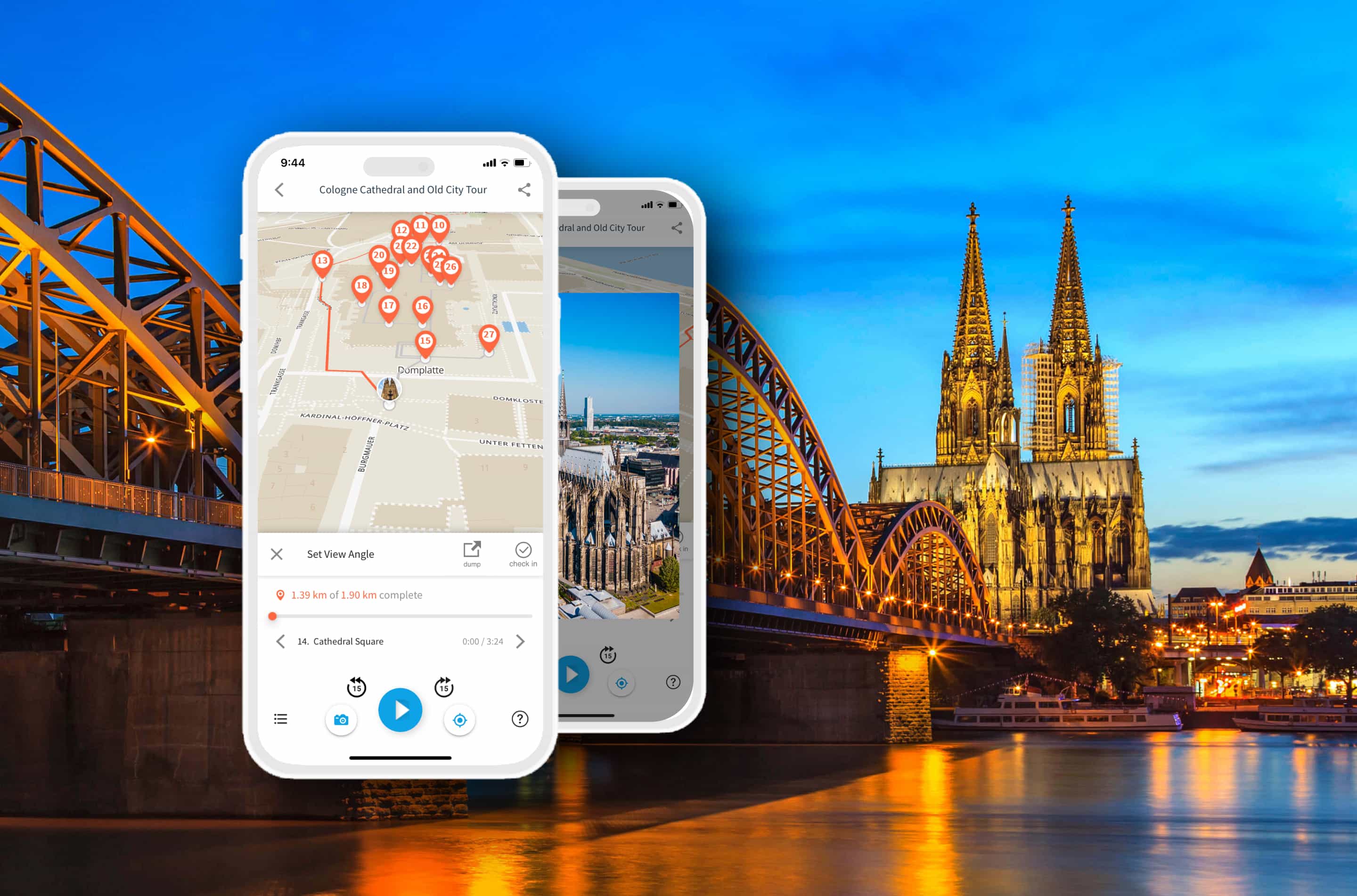 Cologne: City and Cathedral Tour with Audio Guide