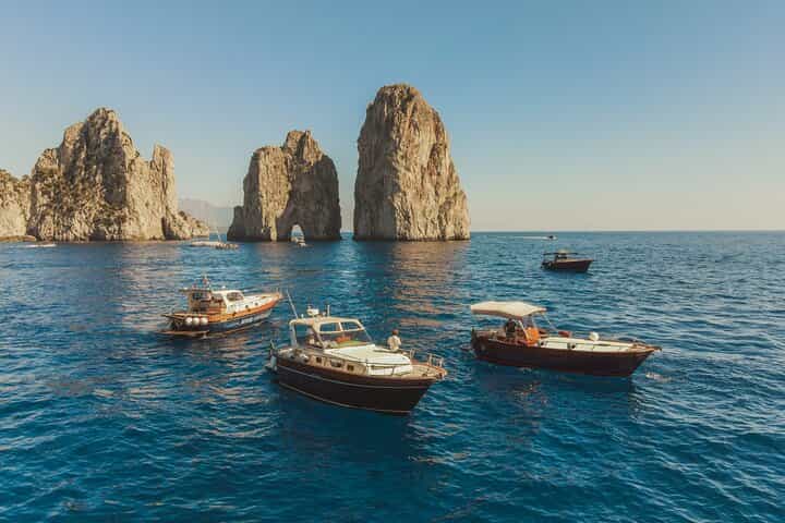 Capri & Positano: Private Boat Tour From Sorrento