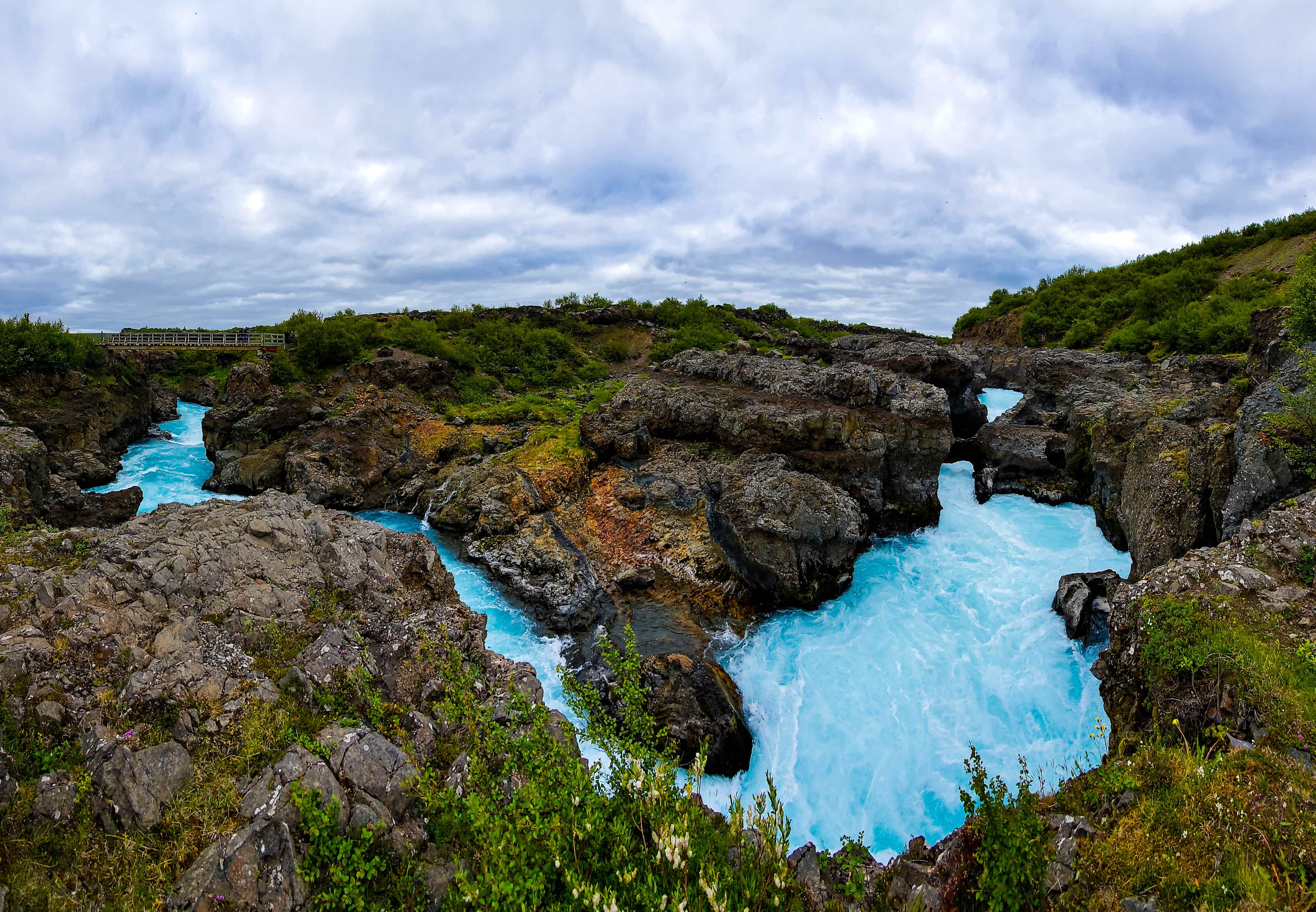 The Silver Circle & Húsafell Canyon Baths: Small Group Borgarfjörður West Iceland Day Tour 