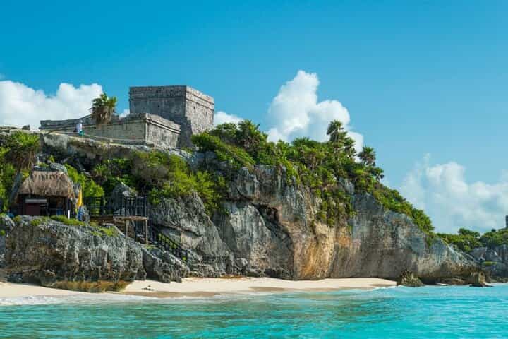 Tulum temples, Akumal turtle snorkeling, and dining Included