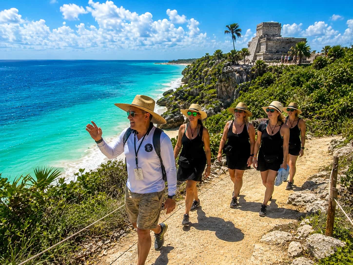 Tulum ruins, sea turtles & gourmet lunch