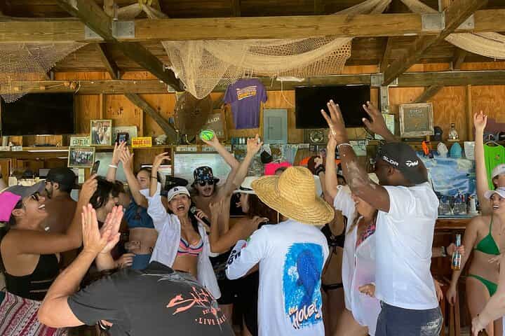 Rose Island Boat Party, Beach Getaway & Floating Bar