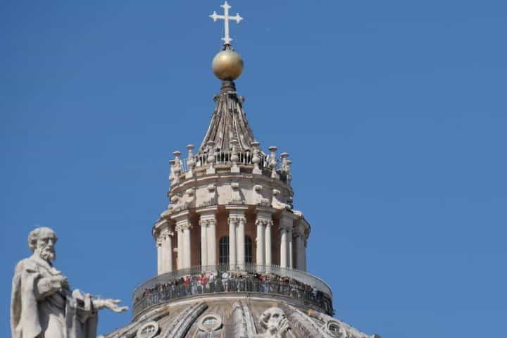 Rome St. Peter's Basilica Hosted Entry with Dome Access