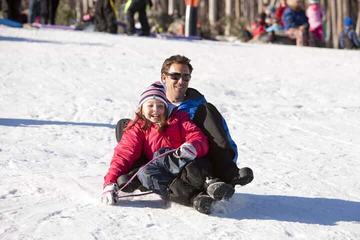  Melburne: Lake Mountain Snow play and Steavenson Falls 
