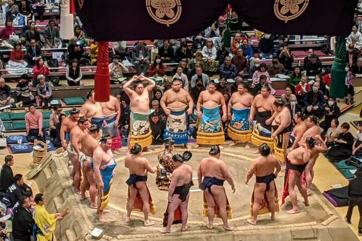 Watch Sumo Tournament And Visit Sumo Spots in Fukuoka