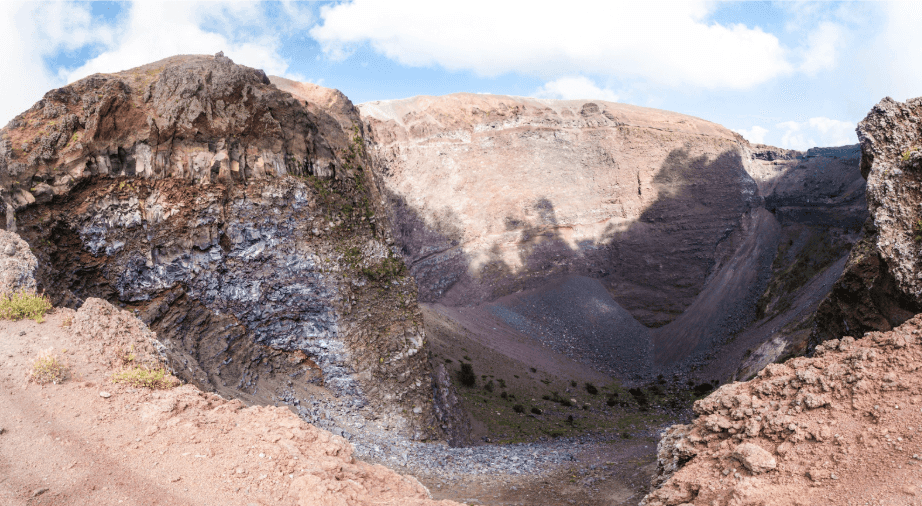 Vesuvius On Your Own with Transport from Naples