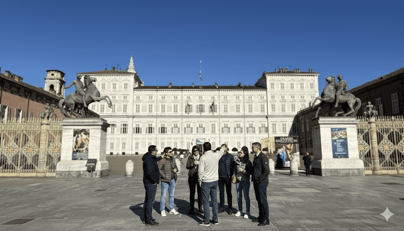 Guided Royal Tour of Turin: the First Italian Capital
