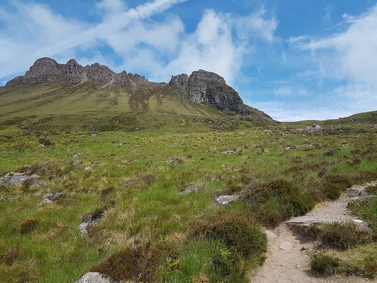 Walk up Stac Pollaidh for a magnificent view