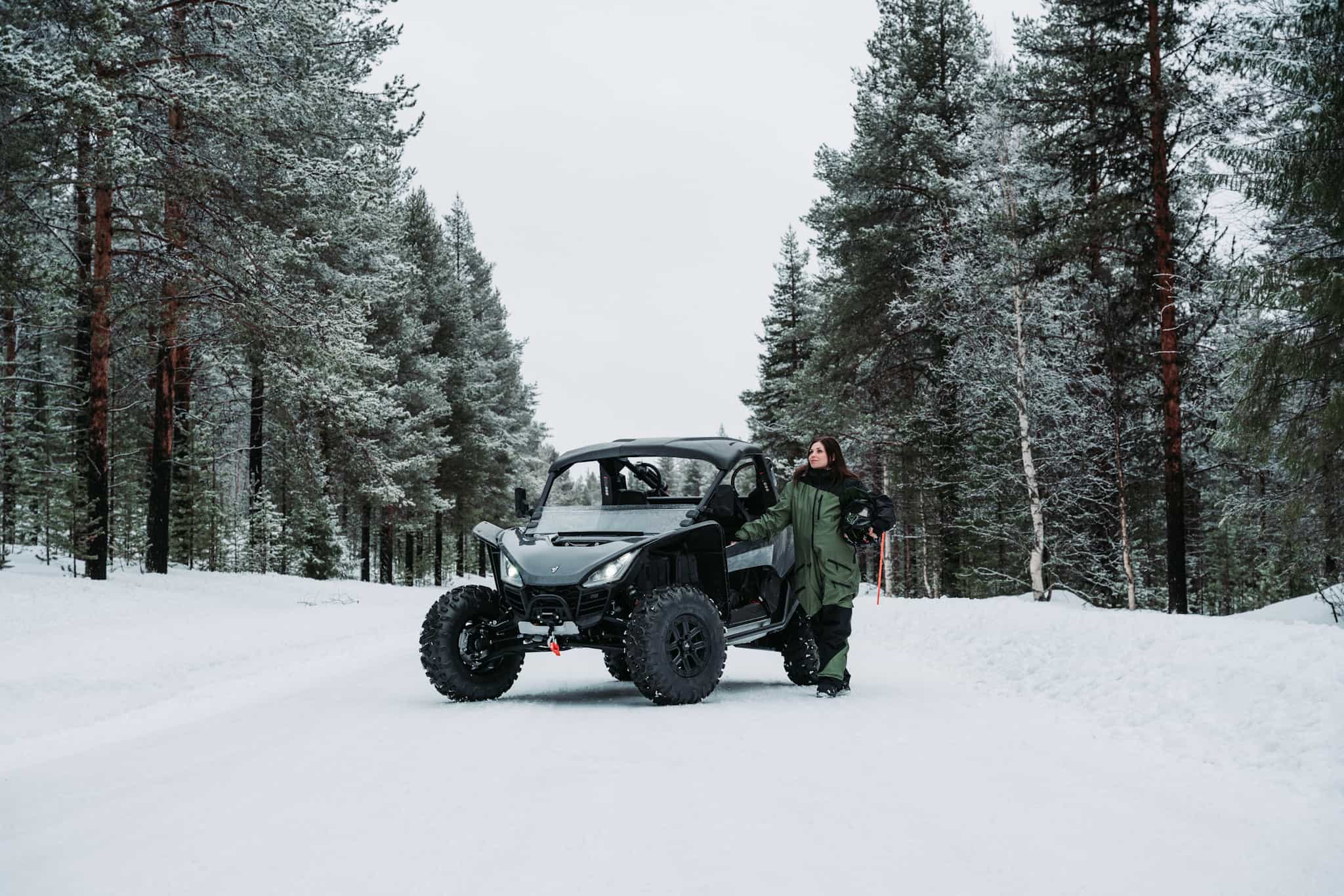 Private - ATV/ UTV Northern Lights Hunt in Levi