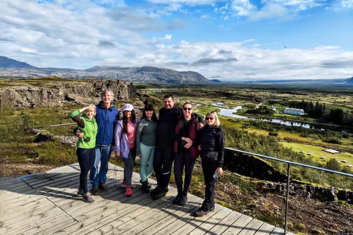 Private Golden Circle Escape with Blue Lagoon Tour from Reykjavik