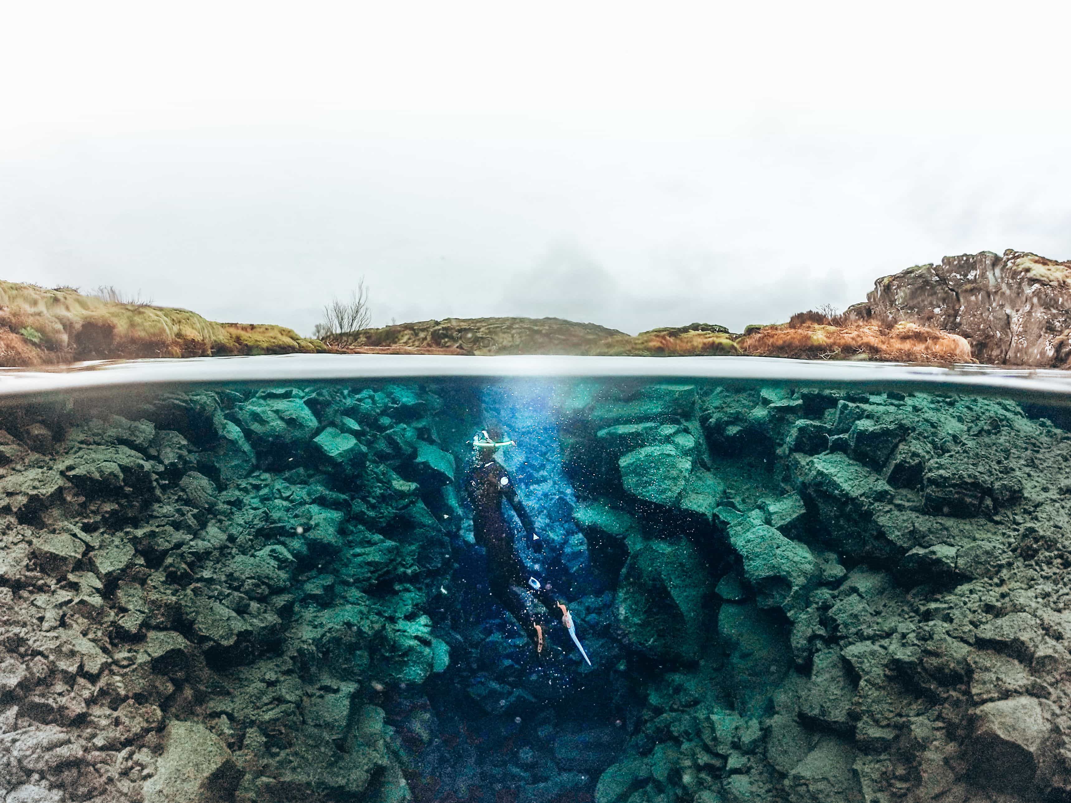 Self drive: Wetsuit Snorkeling in Silfra - with underwater photos