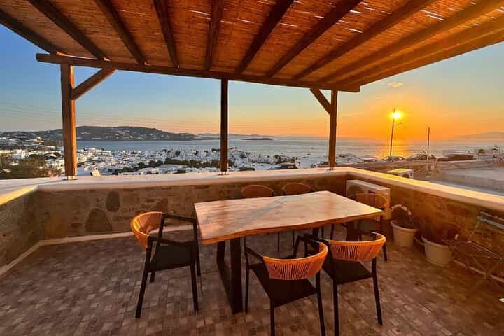 Mykonos Cooking Class and Sunset View for Cruise Travelers