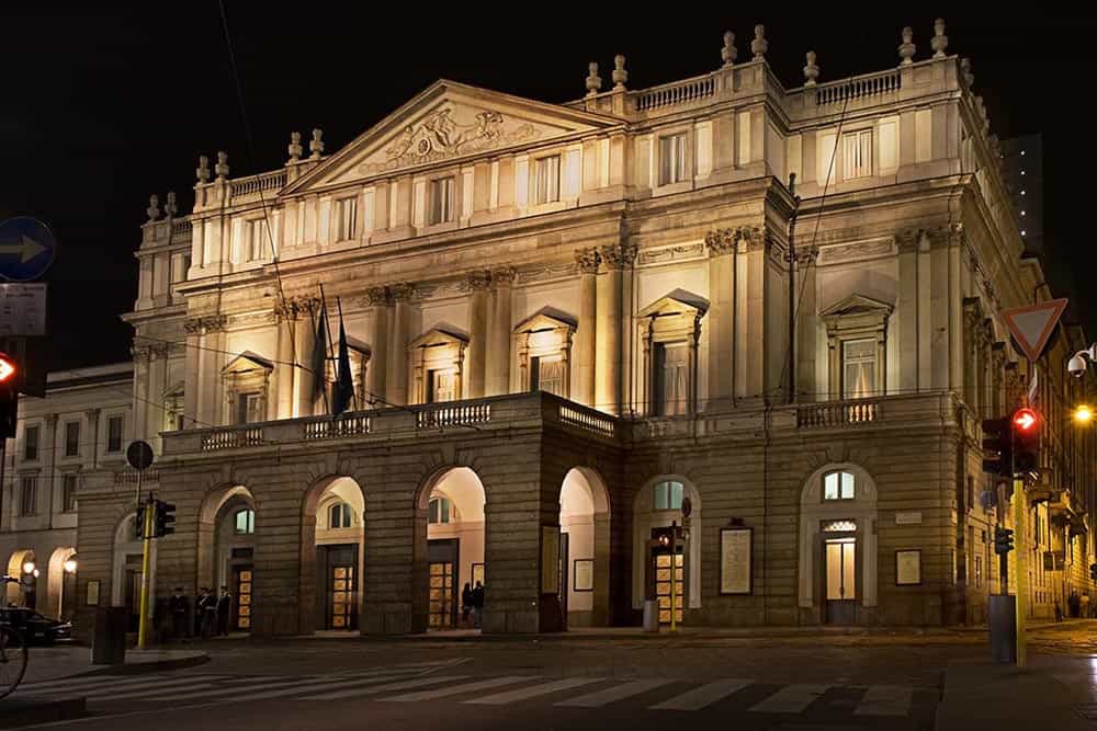La Scala Theatre and Museum Tour in German