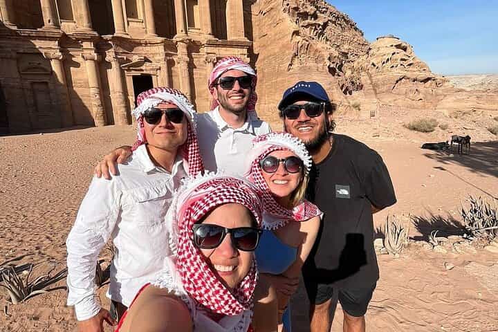 One Day Petra and Wadi Rum with Pick Up