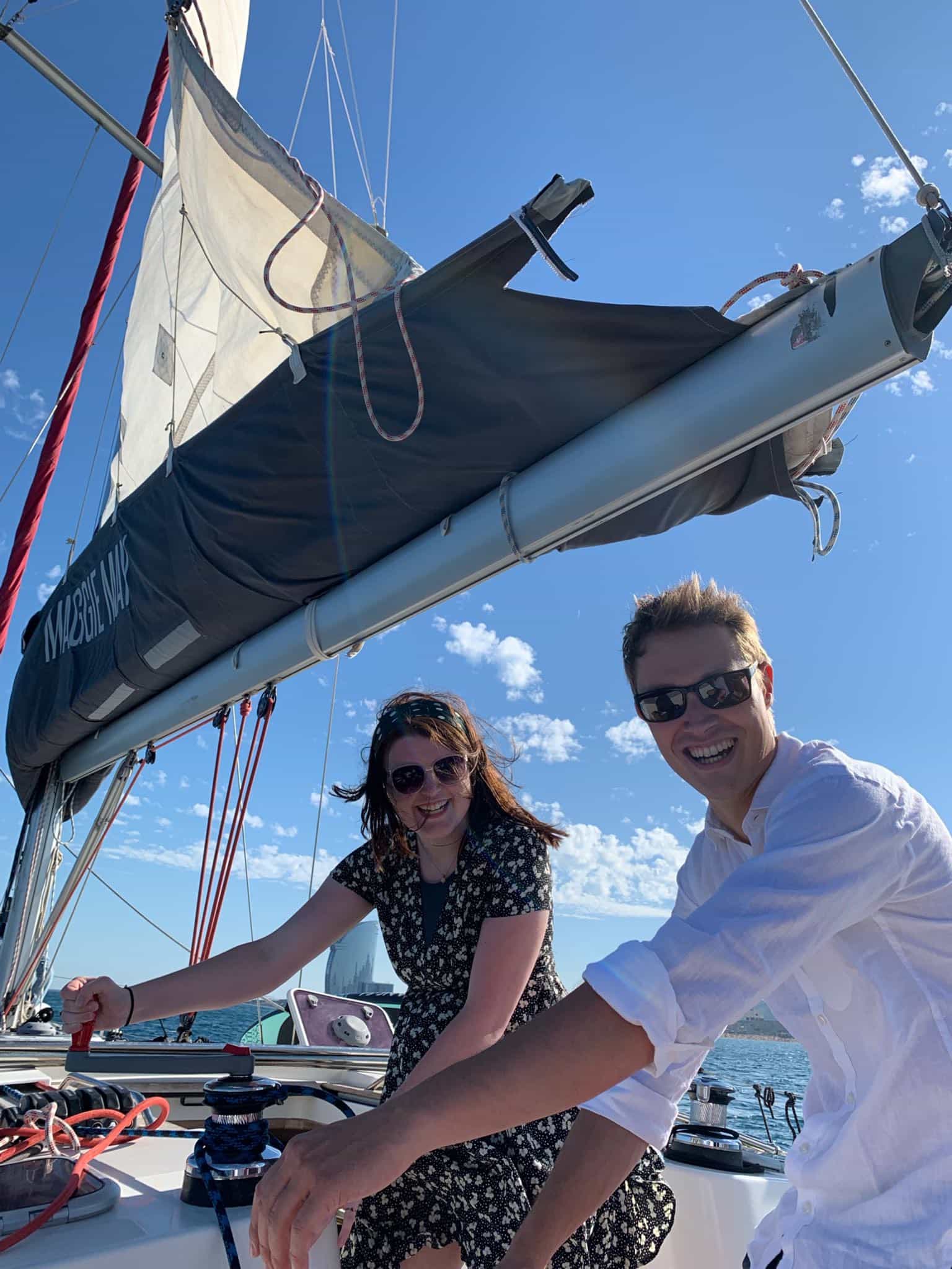 Private Full day 8 hours-Hour Sailing Experience in Barcelona | Boat Trip Barcelona