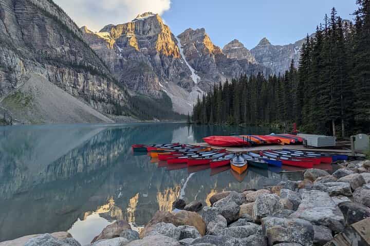 Lake Louise and Moraine Shared Shuttle From Calgary,Canmore,Banff