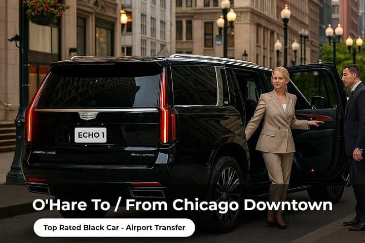 Chicago Airport Transfer to O'Hare & Midway Airport - Luxury SUV