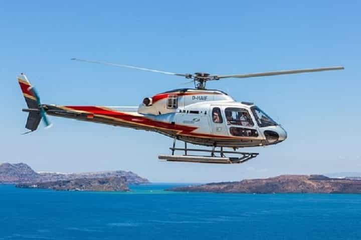 Santorini to Milos Helicopter Flight - Optional Roundtrip