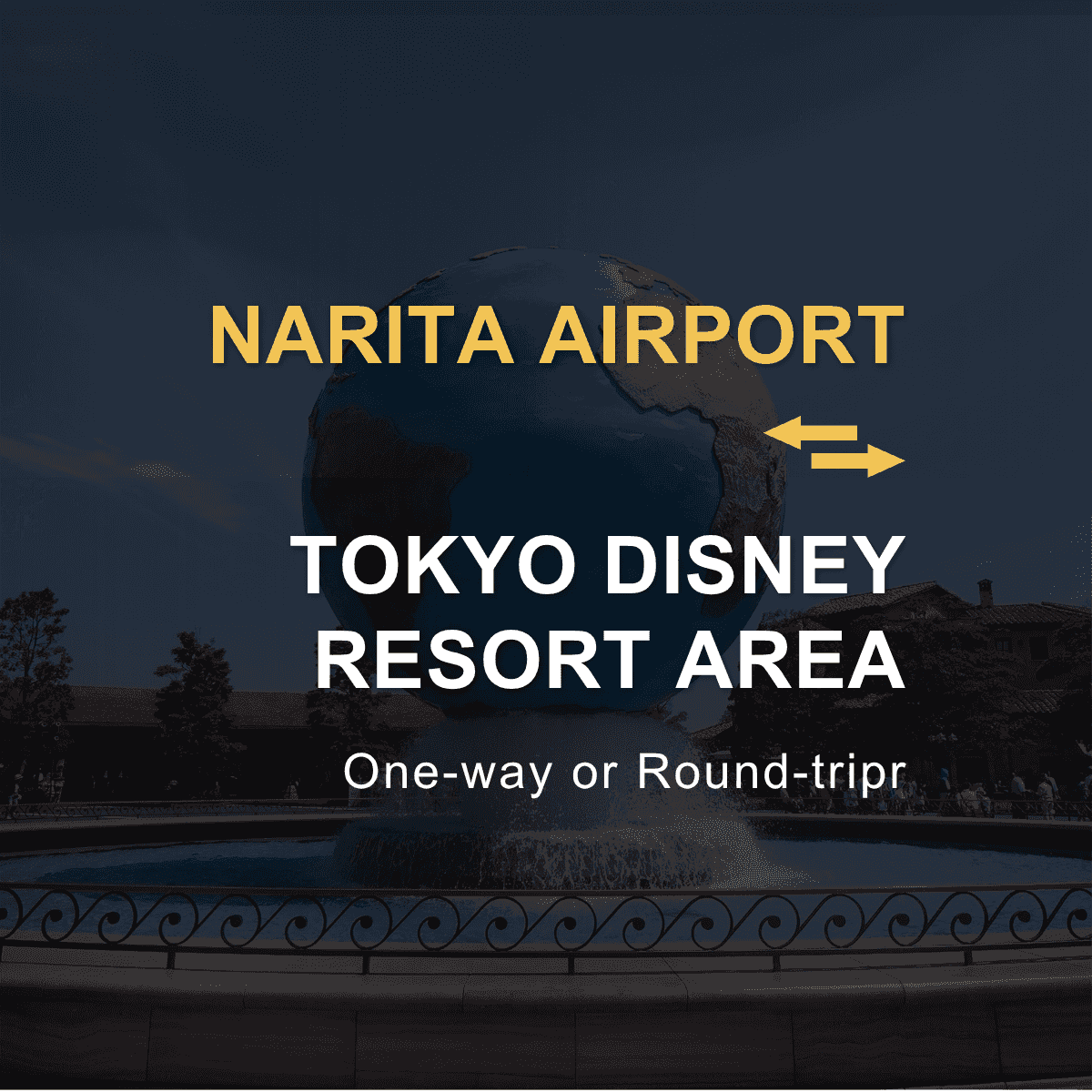 Narita Airport (NRT) ⇄ Tokyo Disney Resort Private Transfer